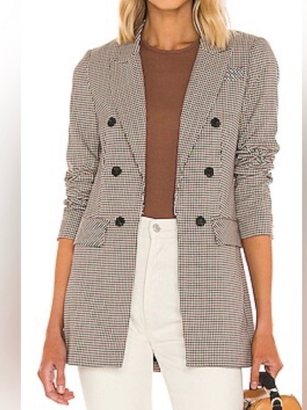 1. State Double Breasted Blazer